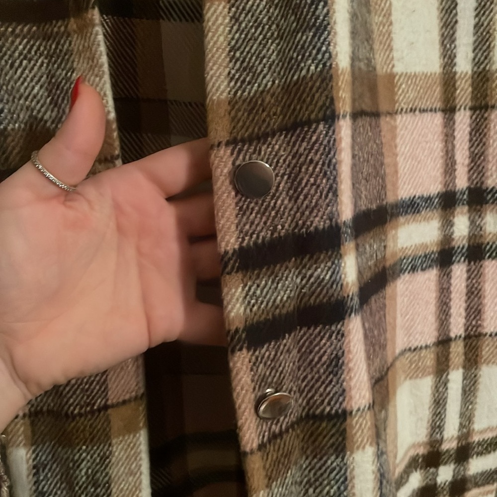 Checkered Shacket - image 4